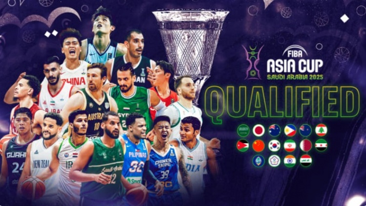 8月在沙特舉辦！FIBA官網(wǎng)：男籃亞洲杯抽簽儀式將在下月8號舉行