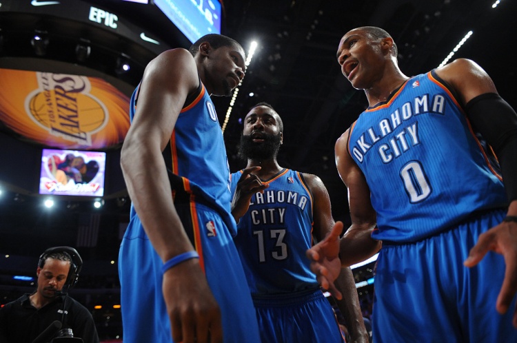 雷霆三少得分全部進入歷史前20！他們是NBA歷史最大的如果嗎？